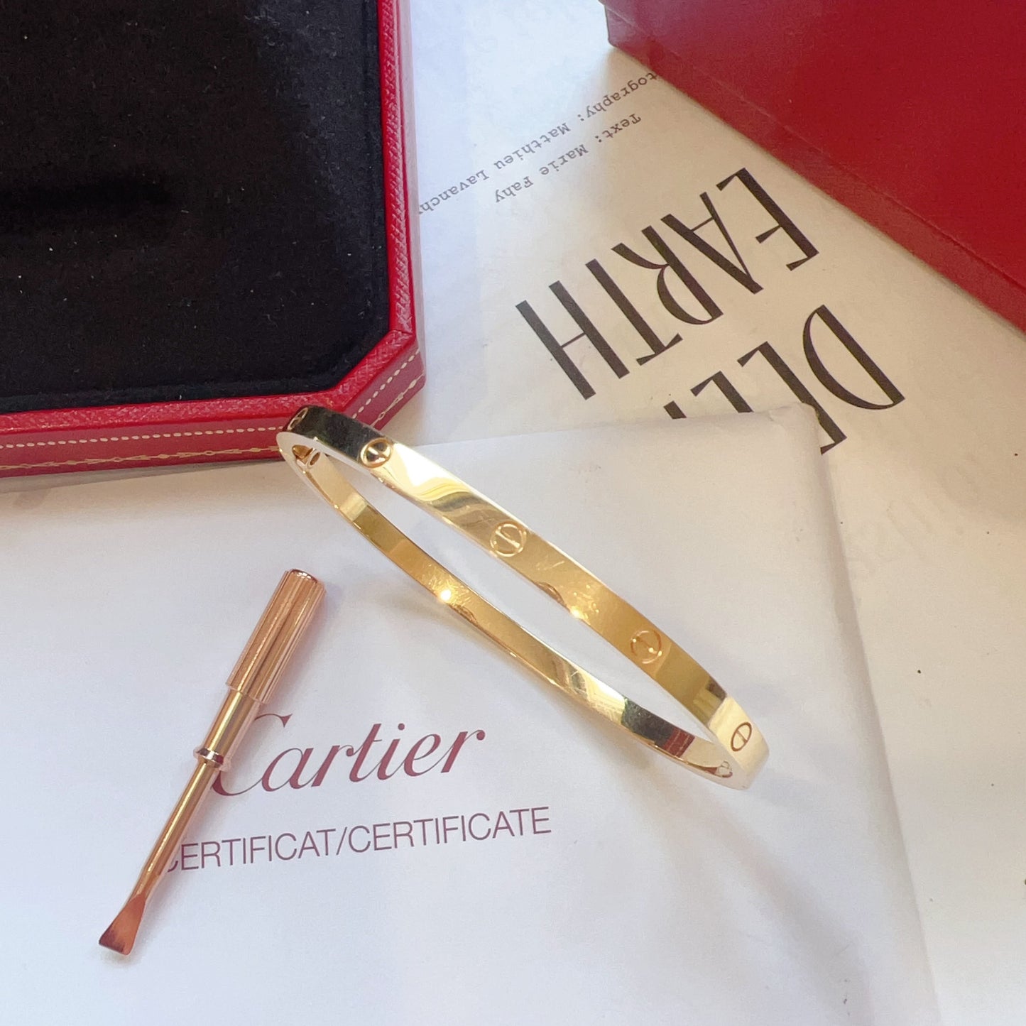 Cartier LOVE Bracelet 17, 18K Gold small