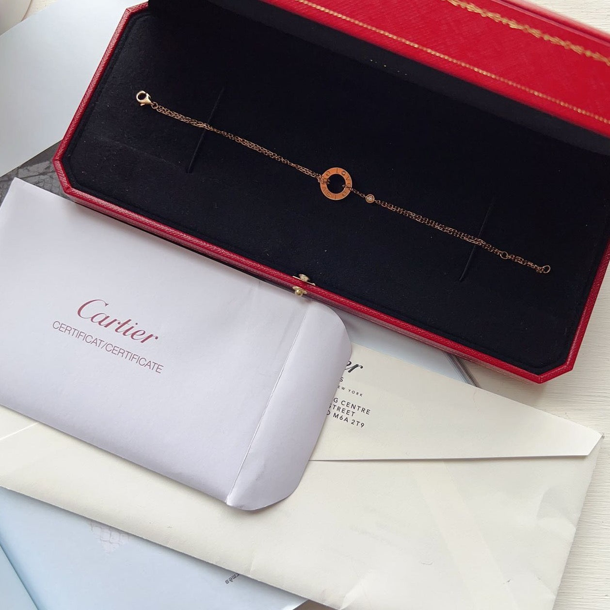 Cartier-Love-Bracelet-With-2Diamonds-Pink-Gold