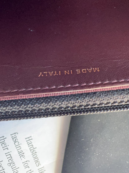 Chanel Caviar Classic Wallet On Chain Black Gold