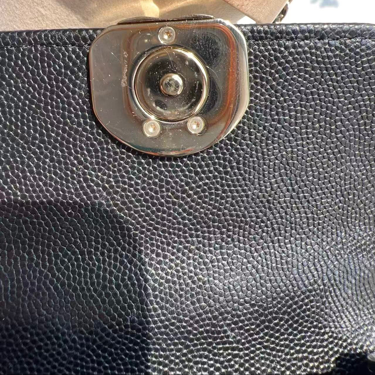 Chanel Crystal Trendy CC Wallet On Chain Black