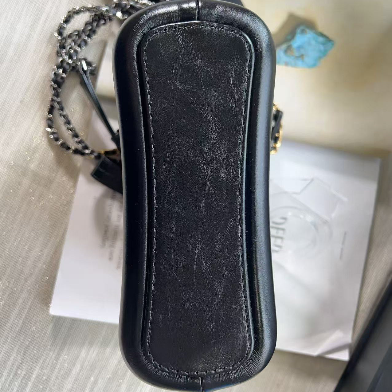 Chanel Gabrielle Hobo Small White Calfskin