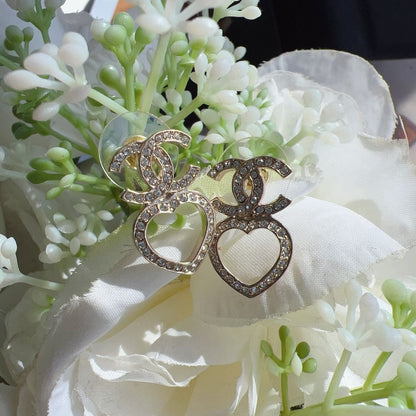 Chanel-Heart-CC-Drop-Earring