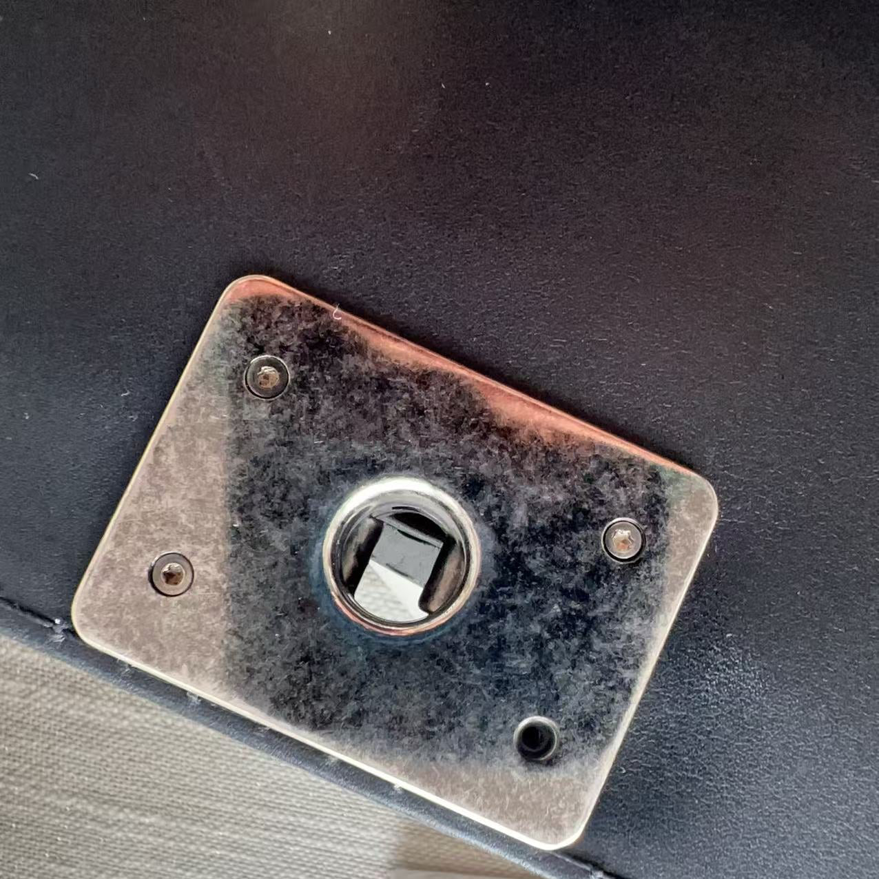 Chanel Leather Stiched Boy Bag Medium Black