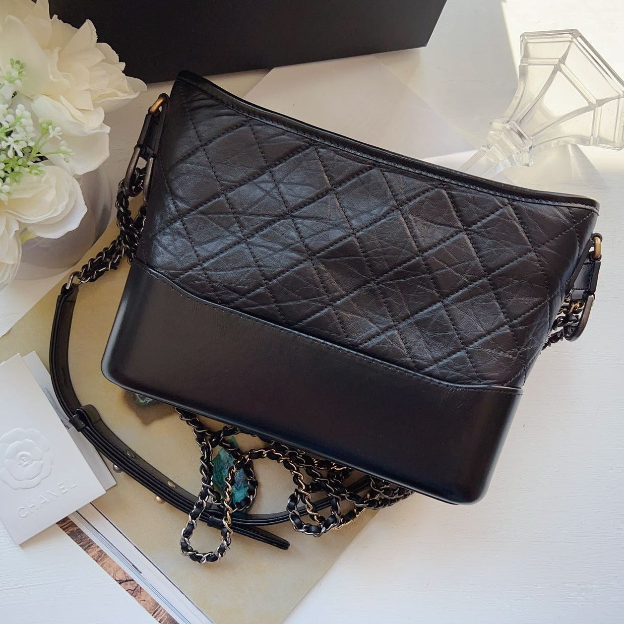 Chanel Quilted Calfskin Small Gabrielle Hobo Bag 2021