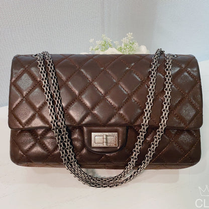 Chanel Reissue 2.55 227 Brown Bag