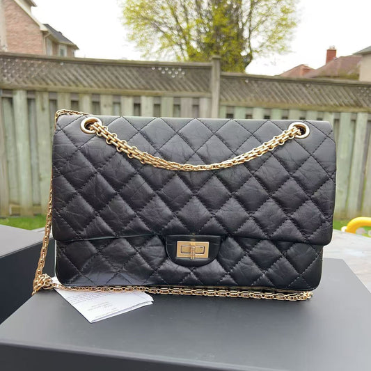 Chanel Reissue 226 Double Flap Bag Black