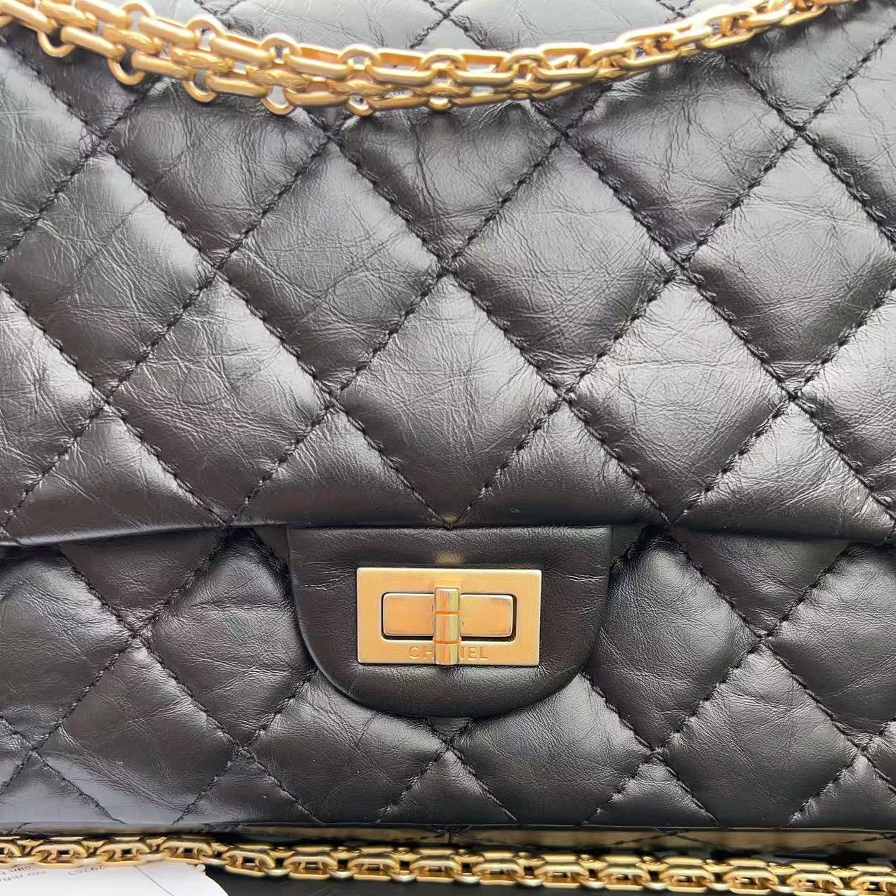Chanel Reissue 226 Double Flap Bag Black