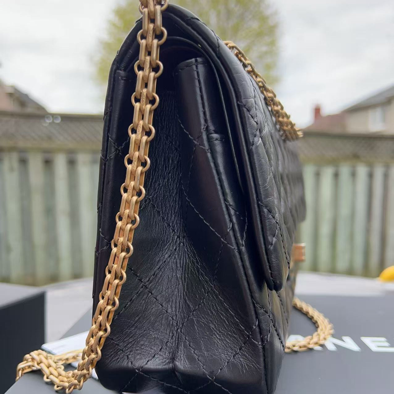 Chanel Reissue 226 Double Flap Bag Black
