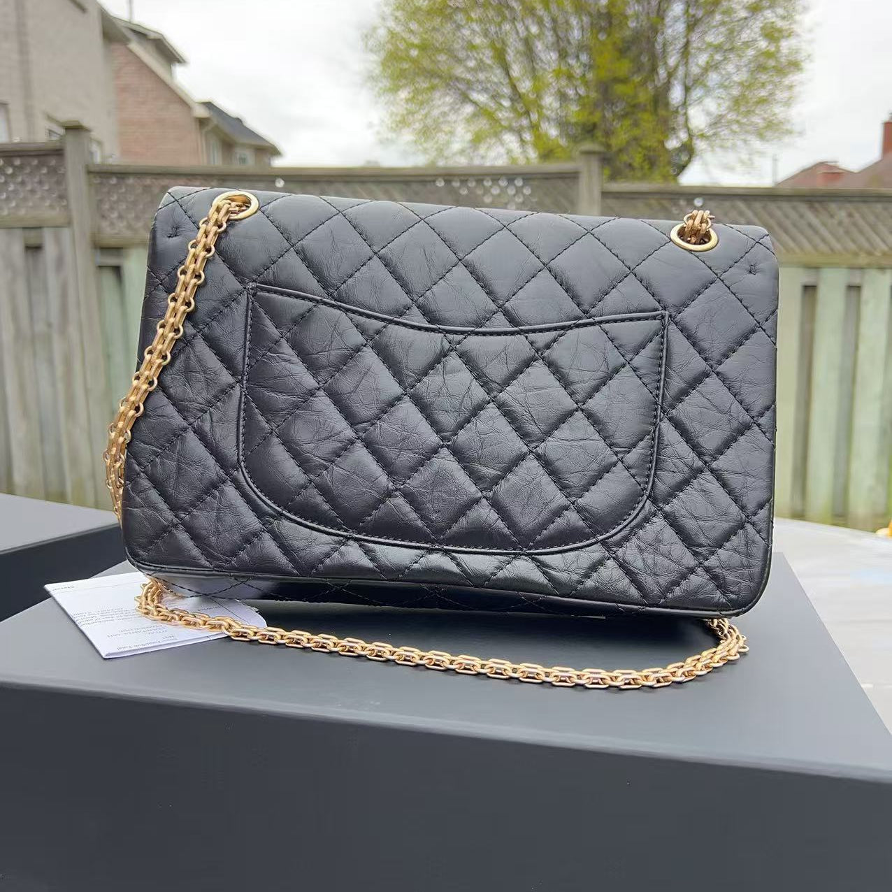 Chanel Reissue 226 Double Flap Bag Black
