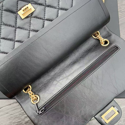 Chanel Reissue 226 Double Flap Bag Black