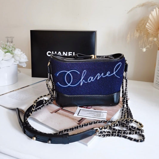 Chanel Tweed Calfskin Small Gabriell Bag