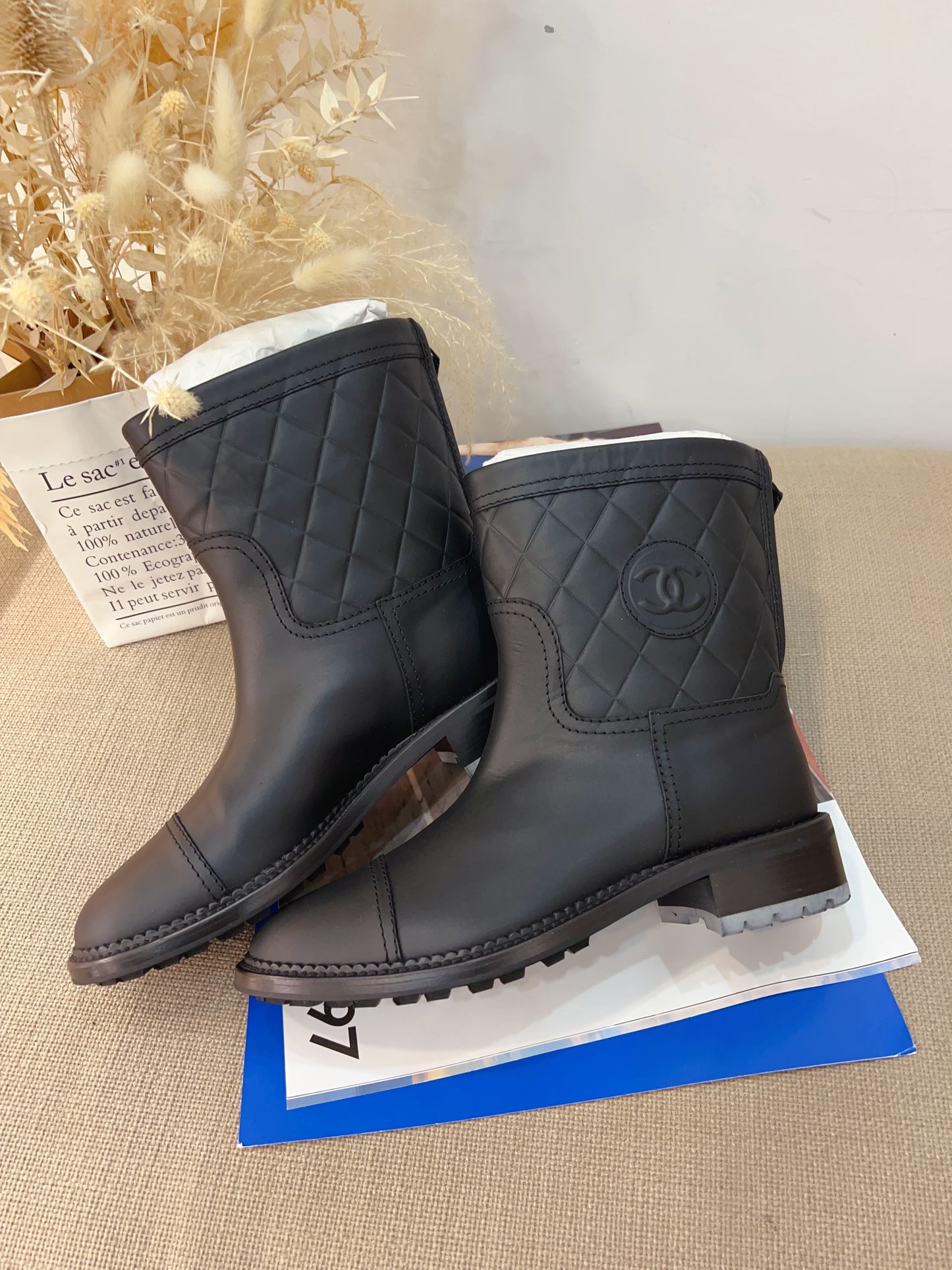 Chanel boots Size 38.5 New