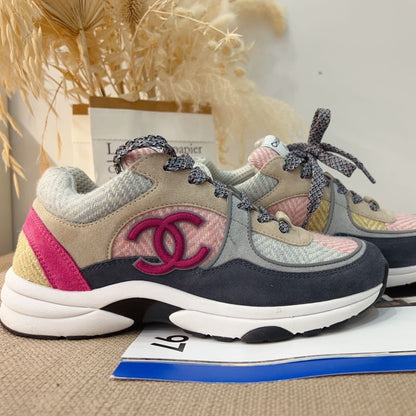 Chanel-Fabric-Suede-Calfskin-CC-Sneaker-Multicolor3