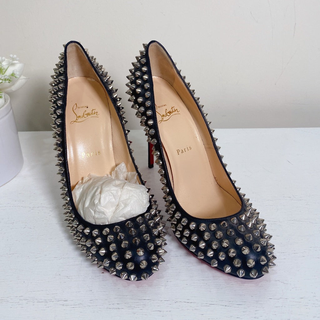 Christian Louboutin Fifi Spikes Shoes Size40