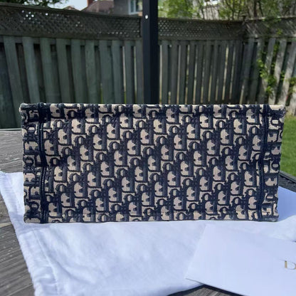 Christian Dior Oblique Jacquard Canvas Book Medium