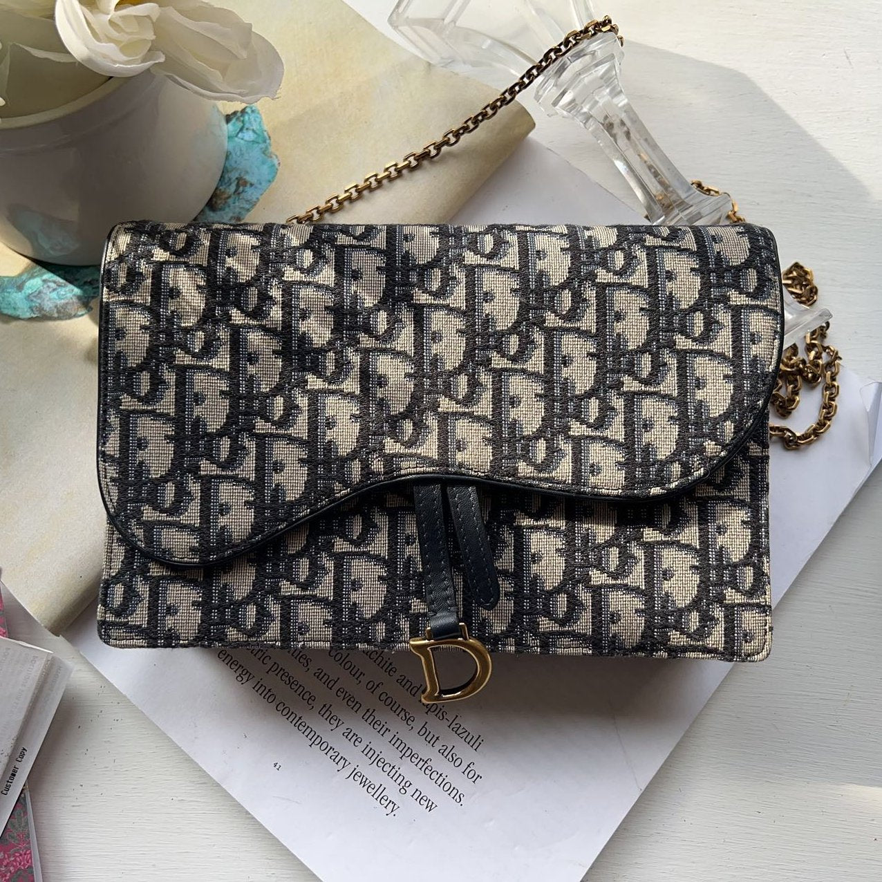 Clutch christian dior sale