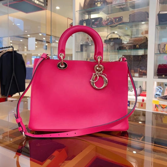 Dior Diorissimo Tote Pink Small