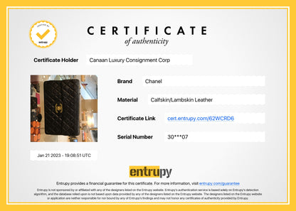 CHANEL & OTHER BRANDS ENTRUPY AUTHENTICATE SERVICE WITH PURCHASE