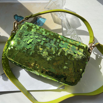 FENDI 'Sex and the City' Sequin Baguette With Strap 2022