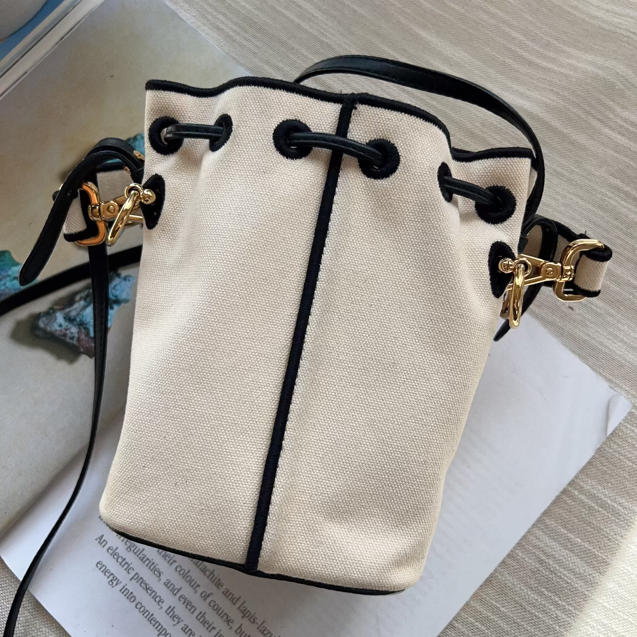 Fendi Mon Trésor cloth crossbody bag