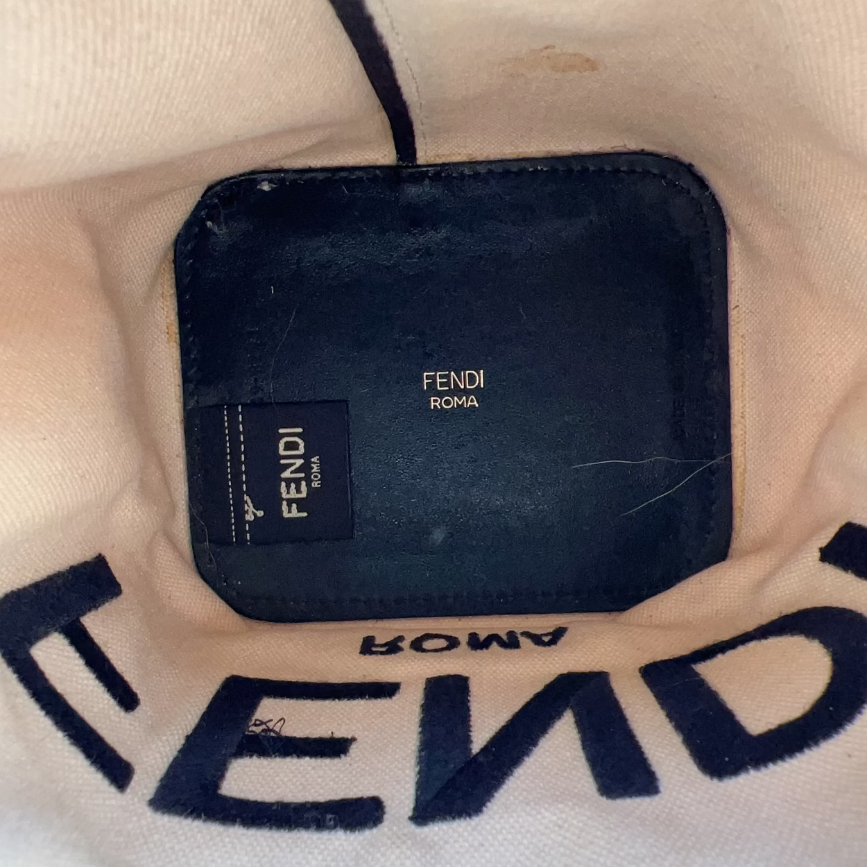 Fendi Mon Trésor cloth crossbody bag