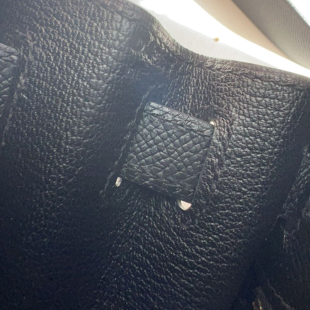 HERMES Kelly 28 Black Epsom