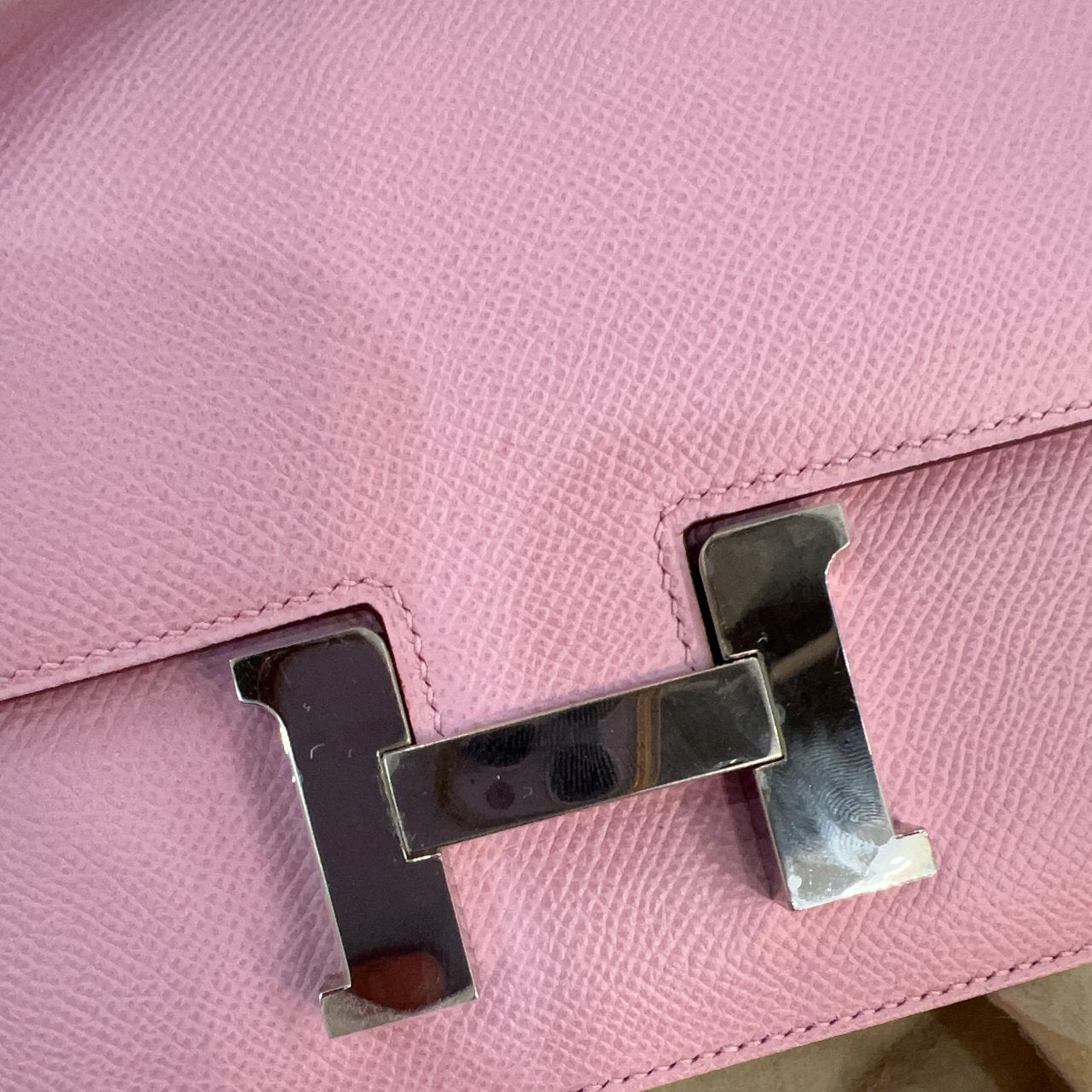 Hermes Epsom Constance 18 Pink