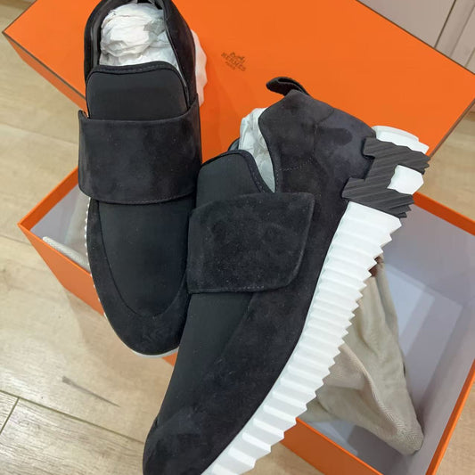 Hermes H Logo Sneakers Black Size40