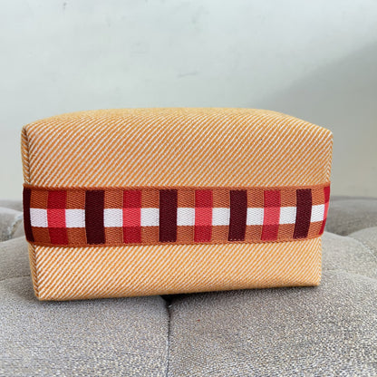 Hermès Hermes Canvas Brid A Black PM Handbag Orange