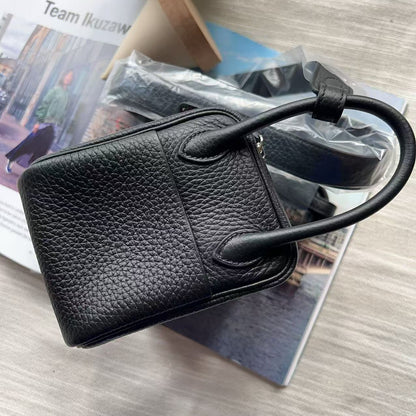 Hermes Mini Lindy20 2024 Clemence Black New