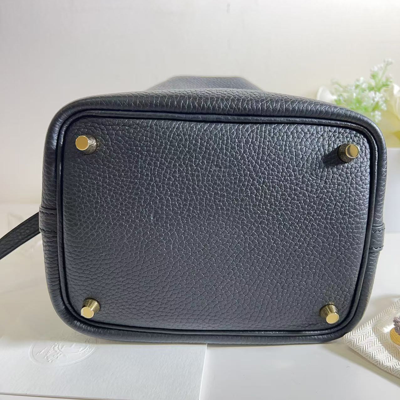 Hermes Picotin 18 Lock PM Handbag Black