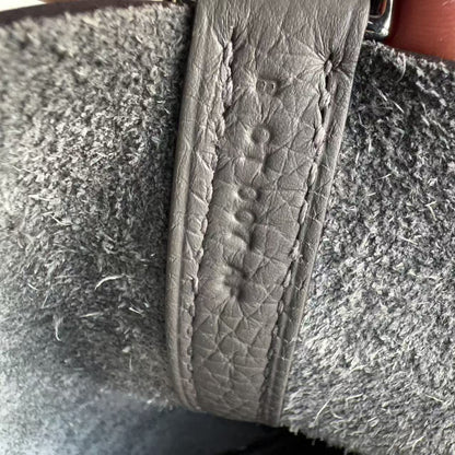 Hermes Picotin Lock 18 Gris Meyer Taurillon Clemence Leather Tote