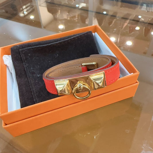 Hermes Rivale Double Tour Bracelet New