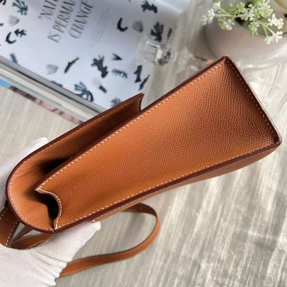 Hermes Verrou leather mini handbag