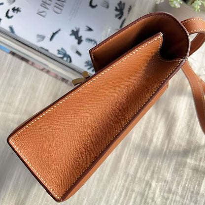 Hermes Verrou leather mini handbag