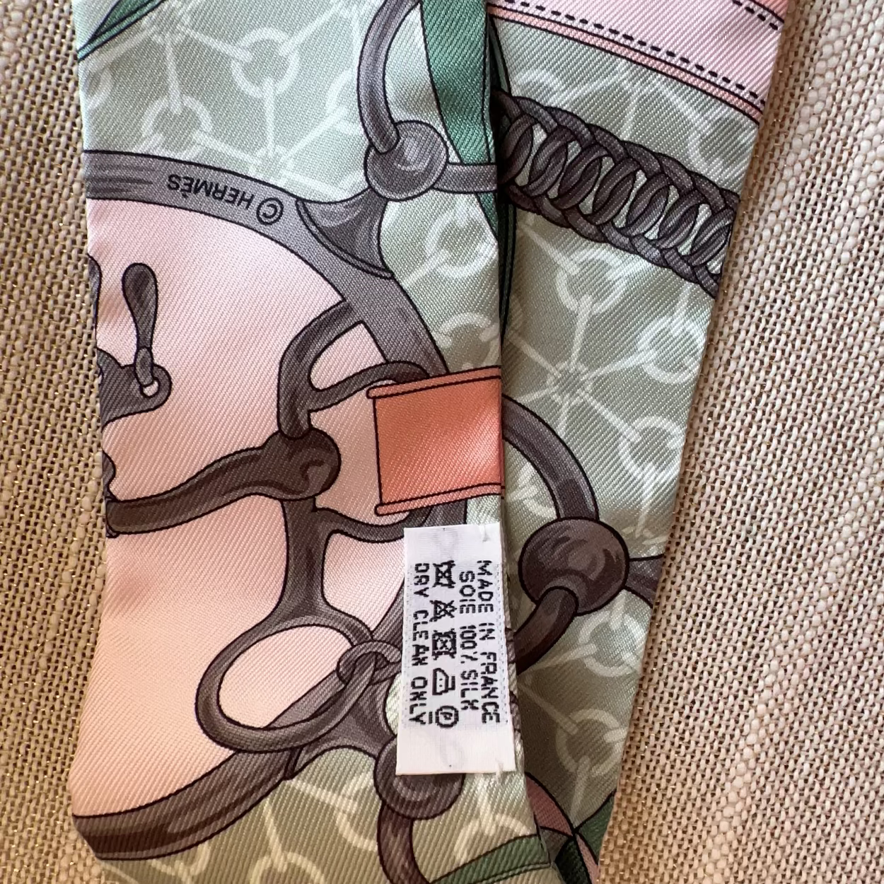 Hermes Grand Apparat Scarf Twilly