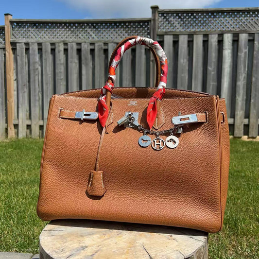 Hermes Togo Birkin 35 Gold