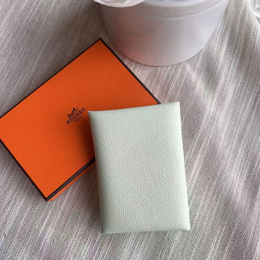 Hermes Calvi Duo Compact Verso Card Holder