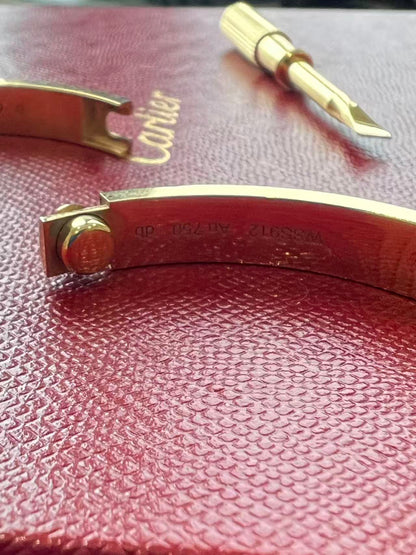 Cartier LOVE Bracelet, 4 Diamonds Yellow Gold 2024