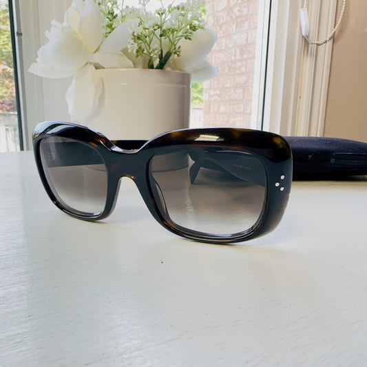 Celine Black Blown Gradient Sunglasses