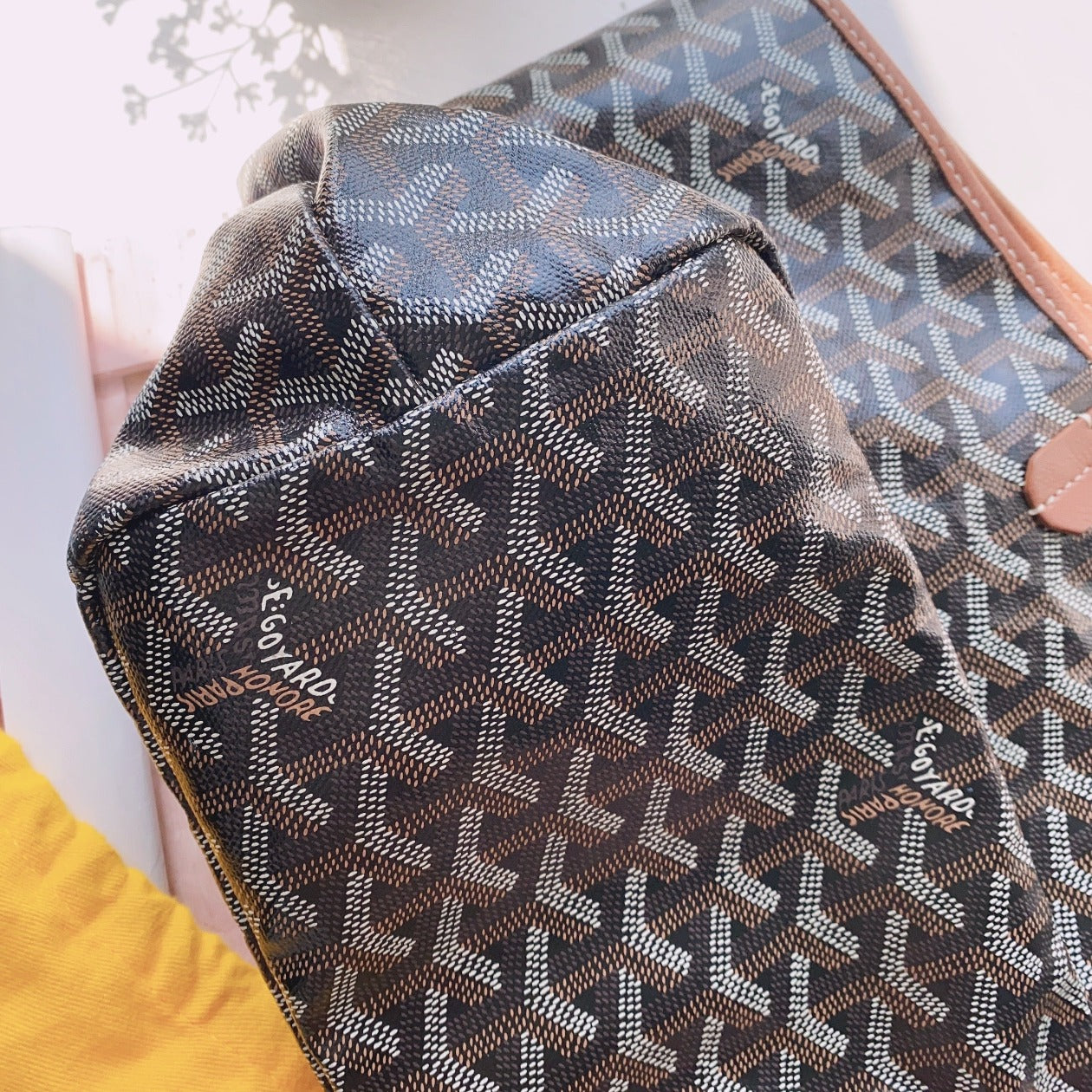 GOYARD Goyardine Saint Louis PM Black Gold