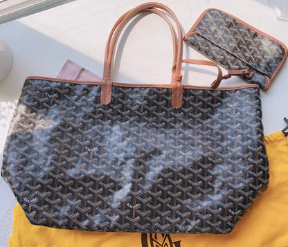 GOYARD Goyardine Saint Louis PM Black Gold