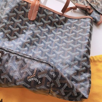 GOYARD Goyardine Saint Louis PM Black Gold