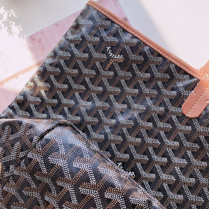 GOYARD Goyardine Saint Louis PM Black Gold