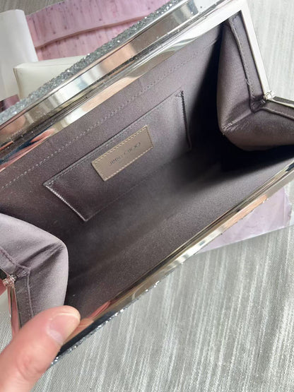 Jimmy Choo Glitter Clutch Bag