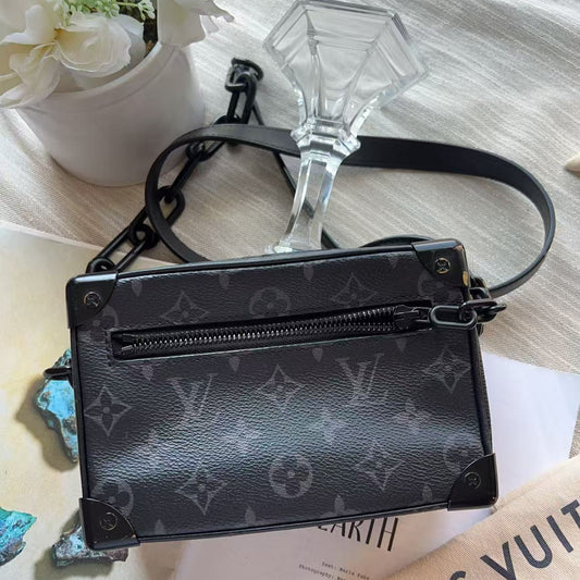 LOUIS VUITTON Monogram Eclipse Mini Soft Trunk 2021