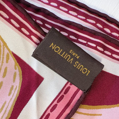 Louis Vuitton Silk Scarf Square 90