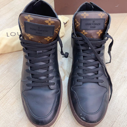 Louis Vuitton Monogram Canvas High Top Sneakers Size8