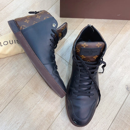 Louis Vuitton Monogram Canvas High Top Sneakers Size8