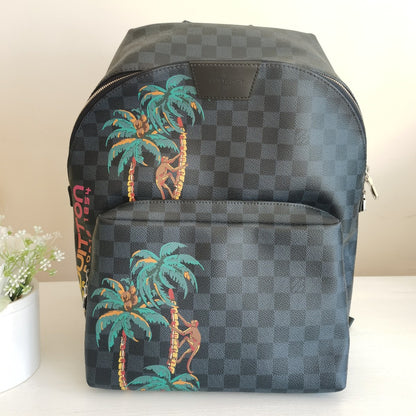 Louis Vuitton Apollo Backpack Limited Edition Damier Cobalt Jungle